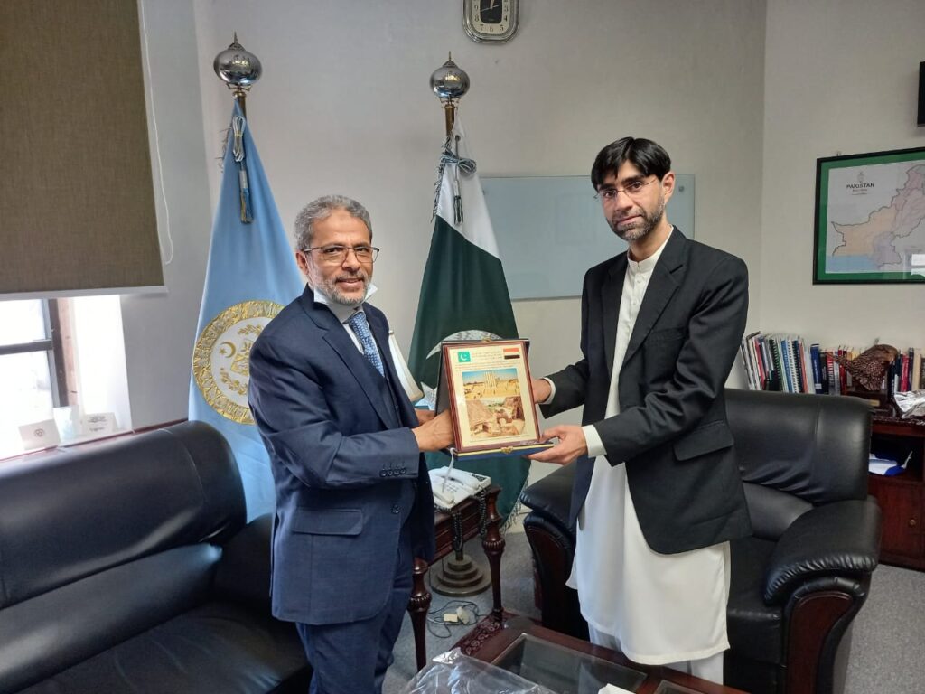 Ambassador Received By The Special Assistant To The Pakistan PM on National Security & Strategic Policy Planning