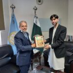 Ambassador Received By The Special Assistant To The Pakistan PM on National Security & Strategic Policy Planning